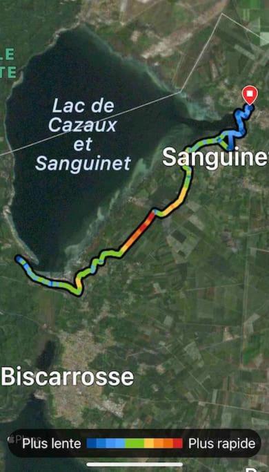 Agreable Maison Landaise Proche Du Lac Sanguinet Exteriér fotografie